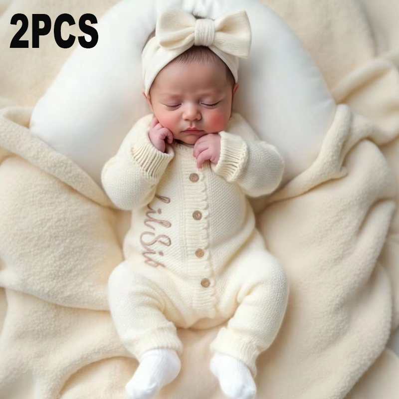 Baby Nursery Embroidery - Ylsteed 2 pezzi abiti fotografici per