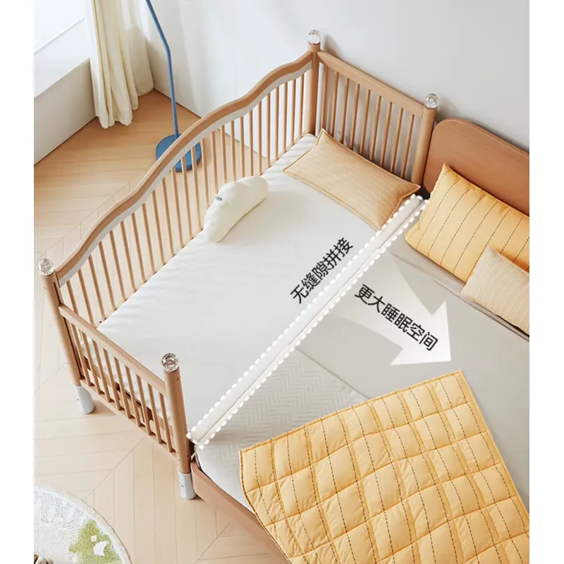 Baby Nursery Co - Letto per Neonati in Legno Massello
