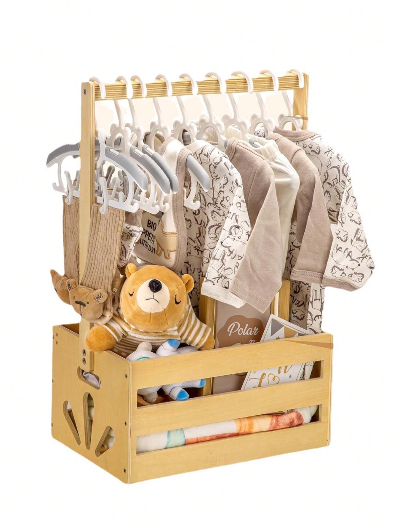 Baby Nursery Unit - Cassa Contenitore per Baby Shower con