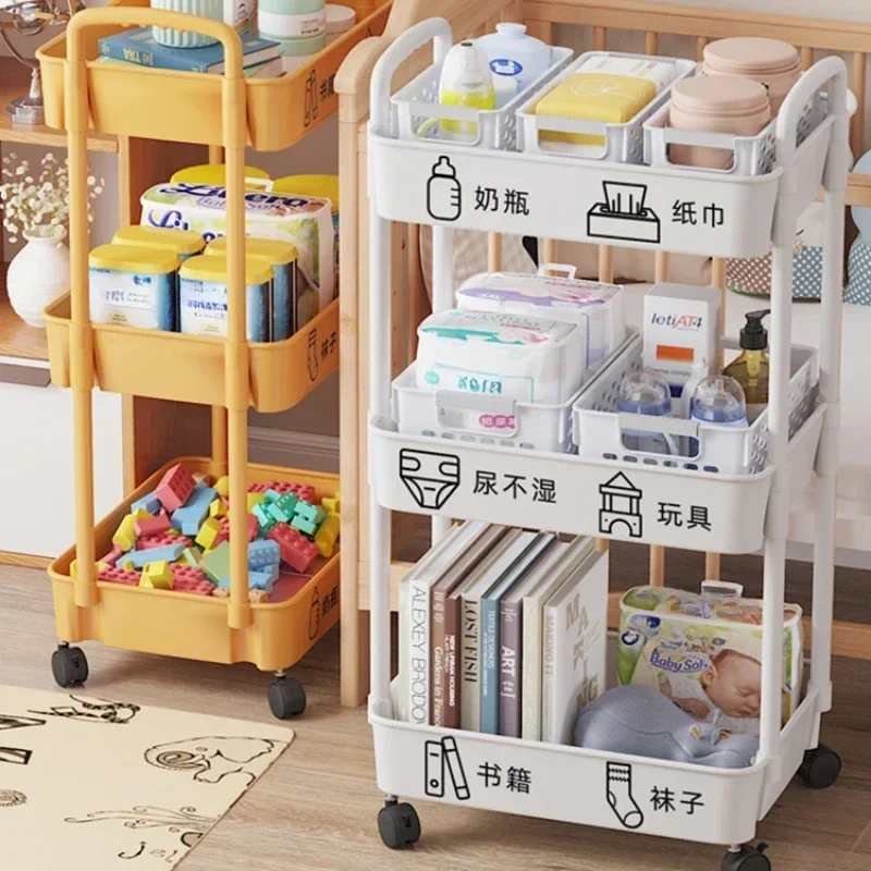 Baby Bookshelf Small - Carrello Portaoggetti Piccolo per Articoli per
