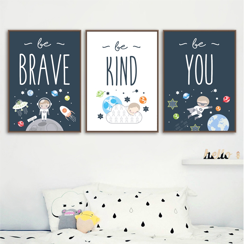 Baby Boy Nursery Quotes - Stampe di arte della parete della