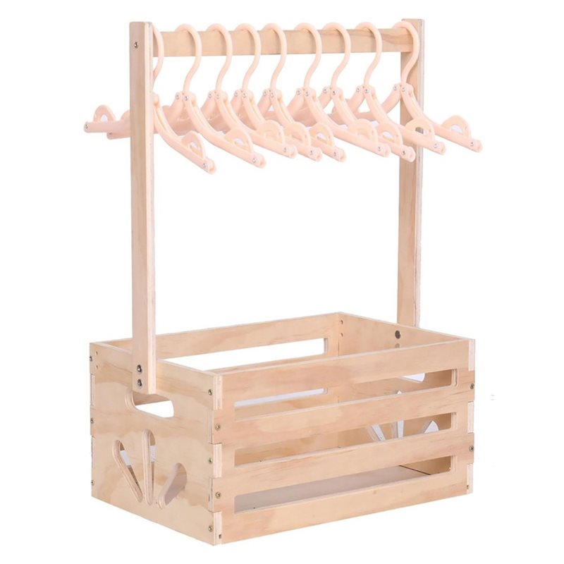 Baby Nursery Basket - ABFU - Cesto Regalo in Legno