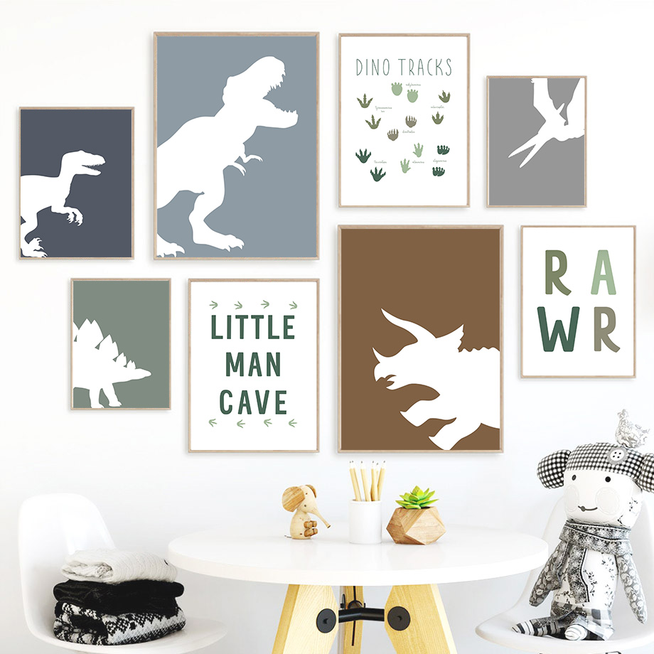 Baby Boy Nursery Quotes - Dipinto su tela 2D: Quadri e