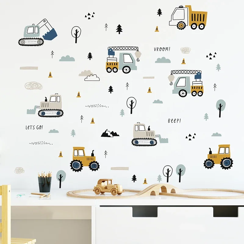 Baby Nursery Needs - Auto carine disegnate a mano Camion