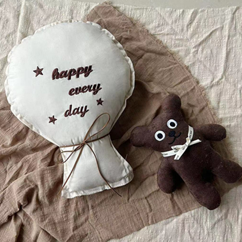 2 pezzi di cotone ricamo pallo - Baby Nursery Embroidery recensione e prezzo