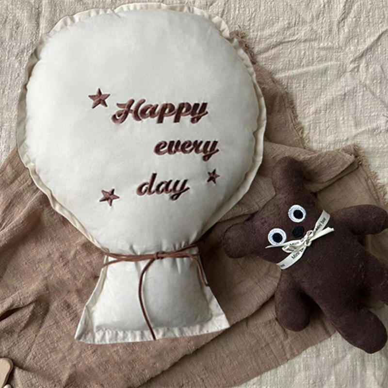 2 pezzi di cotone ricamo pallo - Baby Nursery Embroidery recensione e prezzo