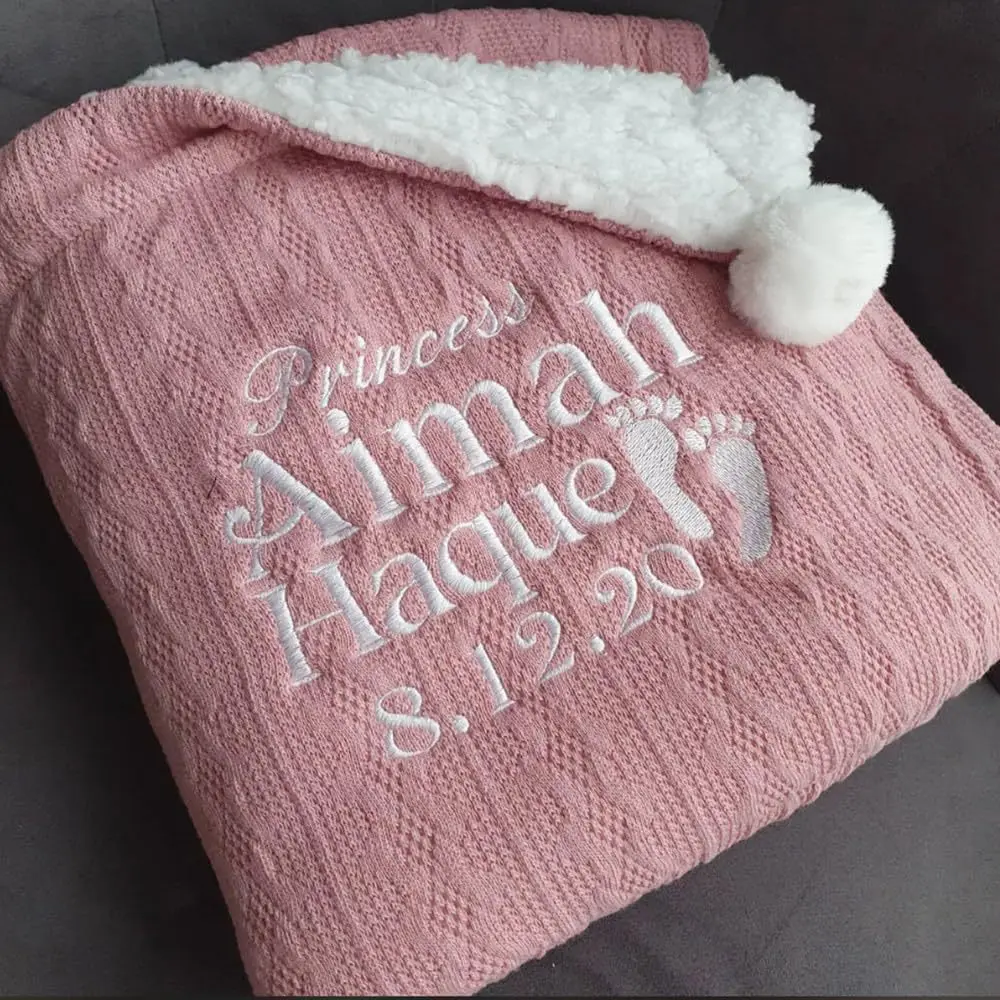 Coperta per neonati personaliz - Baby Nursery Embroidery recensione e prezzo