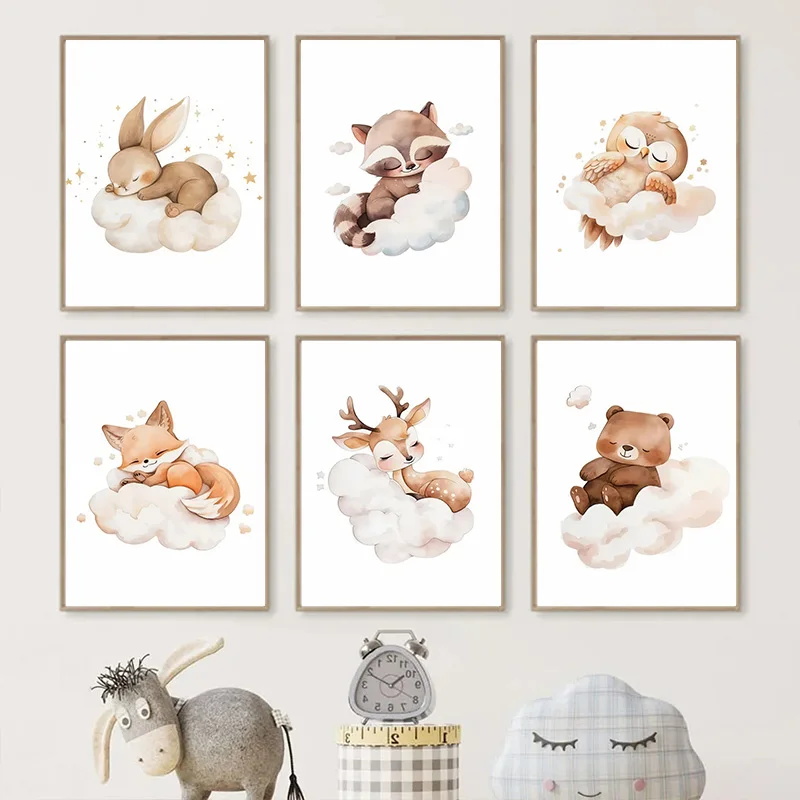 Quadro da Parete con Simpatici - Baby Nursery Frames recensione e prezzo