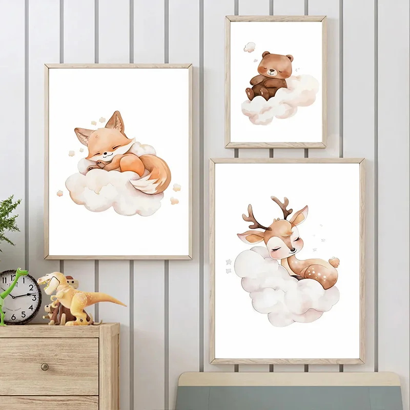 Quadro da Parete con Simpatici - Baby Nursery Frames recensione e prezzo