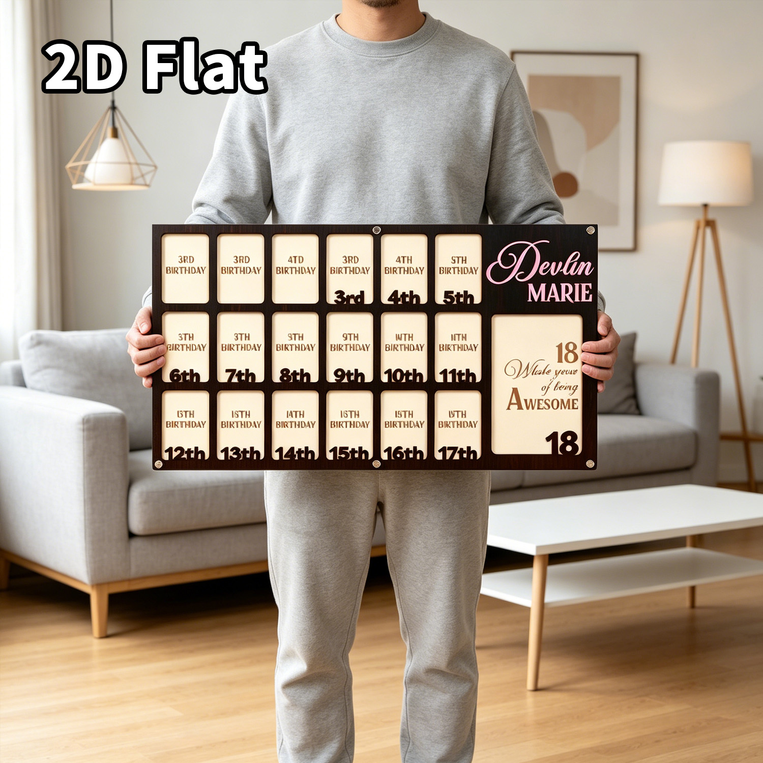 Cornice Portafoto in Legno Per - Baby Nursery Frames recensione e prezzo