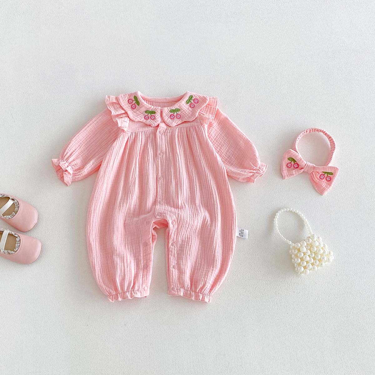Tutina in garza per neonate pr - Baby Nursery Embroidery recensione e prezzo