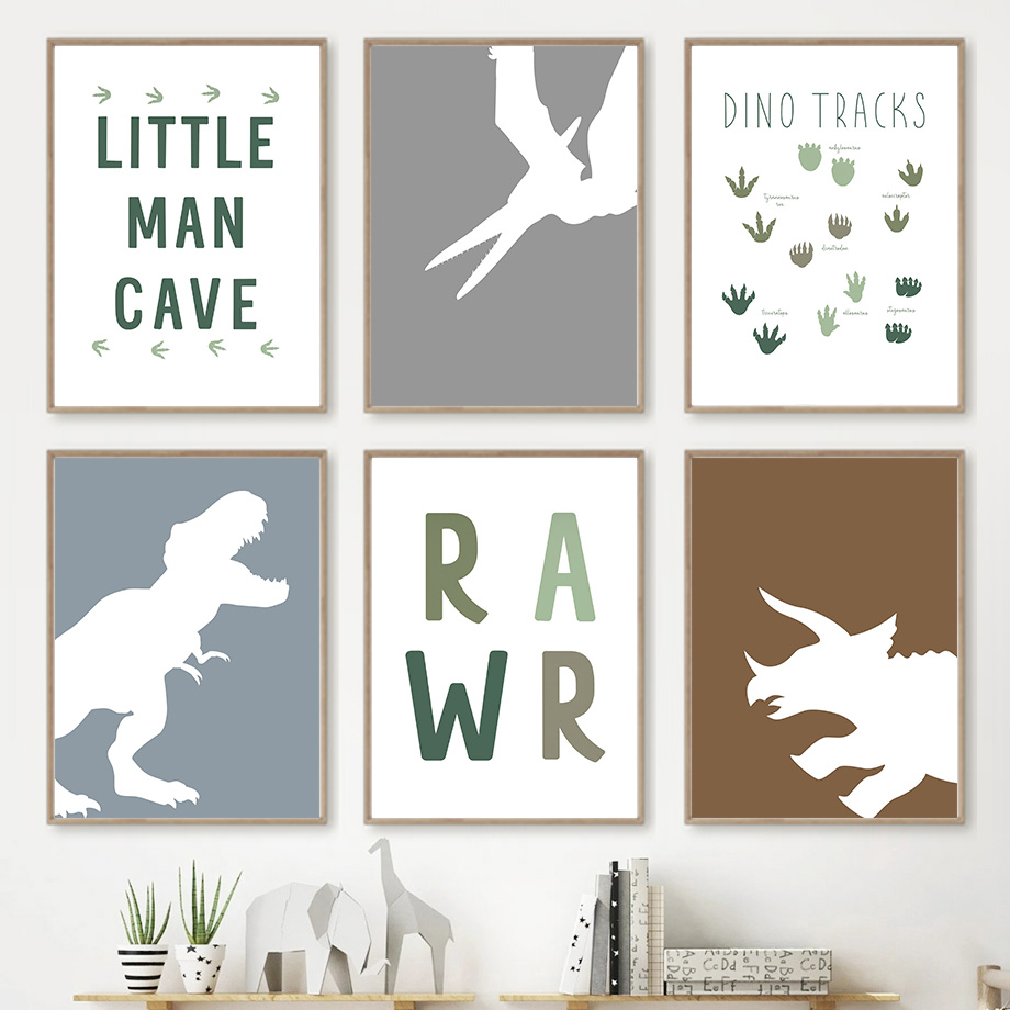 Dinosauro giurassico Tyrannosa - Baby Boy Nursery Quotes recensione e prezzo
