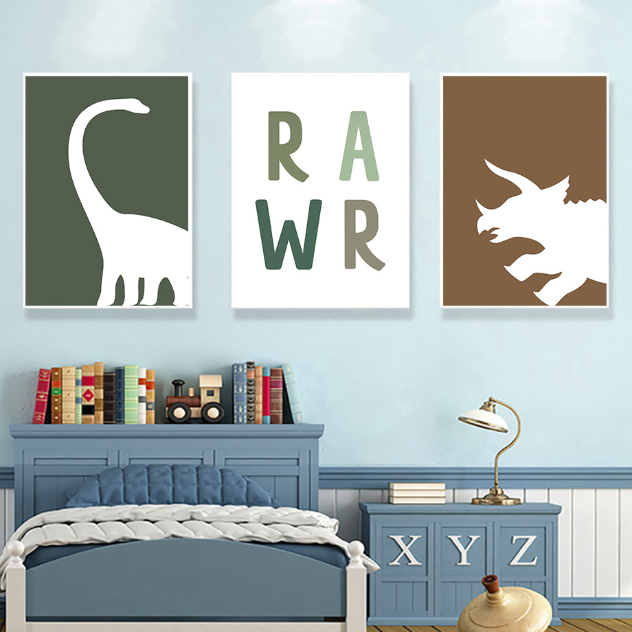 Dinosauro giurassico Tyrannosa - Baby Boy Nursery Quotes recensione e prezzo
