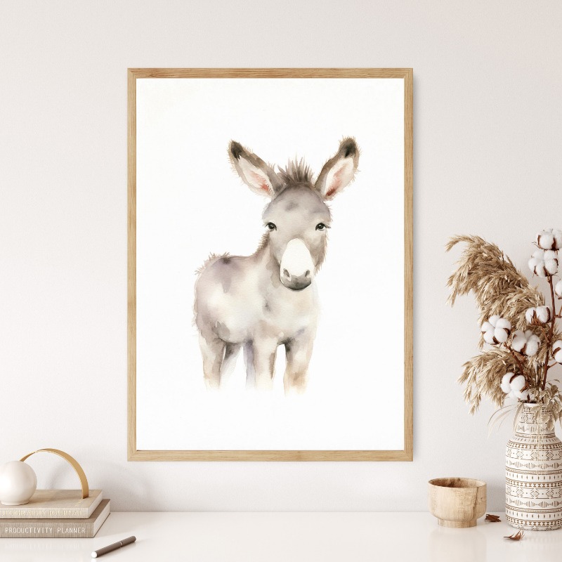 Acquerello animali da fattoria - Baby Nursery Needs recensione e prezzo