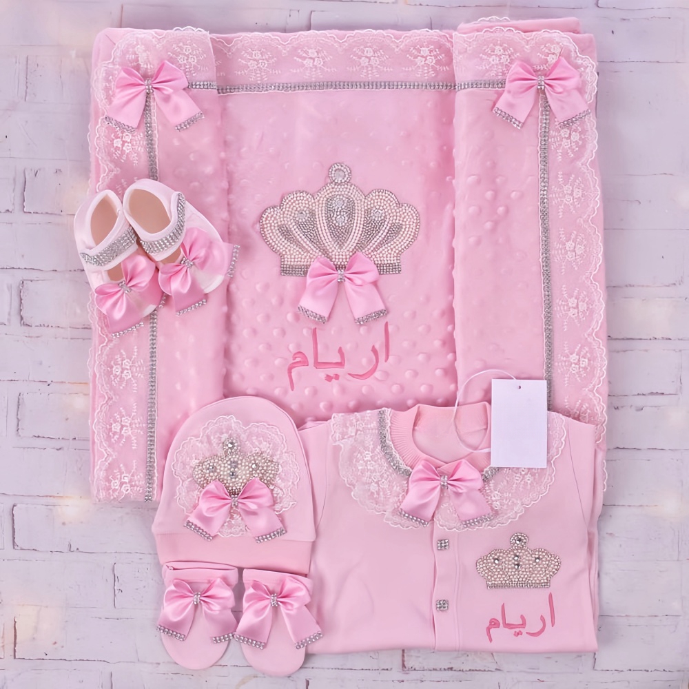 5 pezzi Baby Girl Neonato Gioi - Baby Nursery Embroidery recensione e prezzo