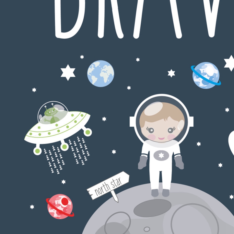 Stampe di arte della parete de - Baby Boy Nursery Quotes recensione e prezzo
