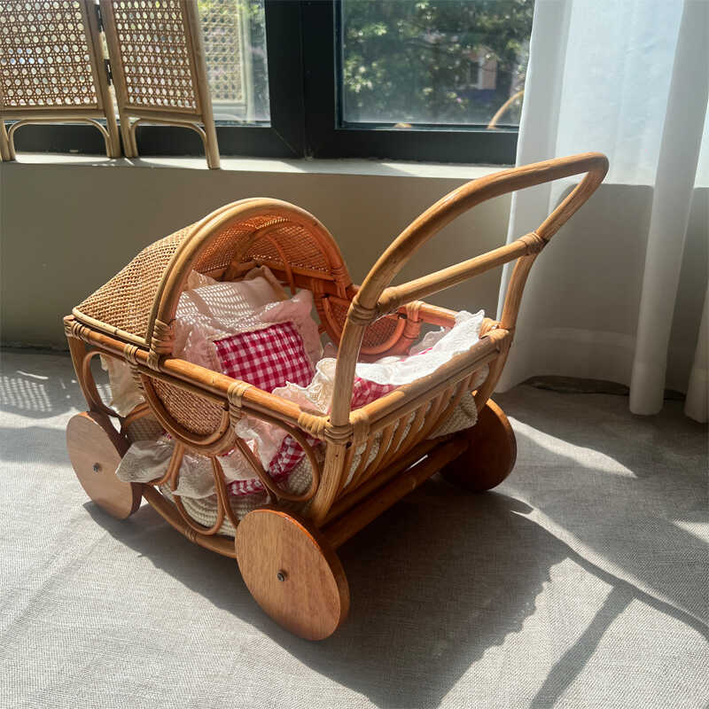 Passeggino in rattan intreccia - Baby Nursery Basket recensione e prezzo