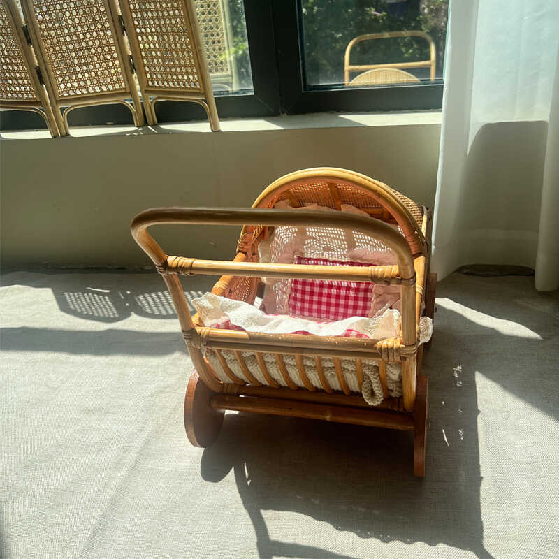 Passeggino in rattan intreccia - Baby Nursery Basket recensione e prezzo