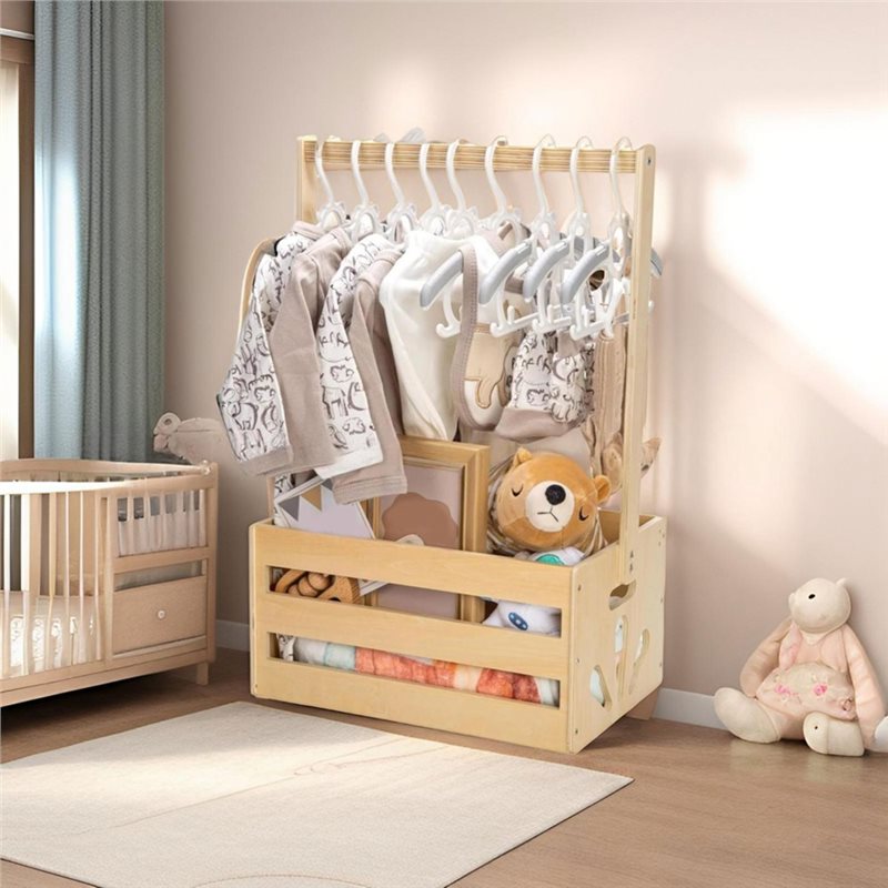 ABFU - Cesto Regalo in Legno p - Baby Nursery Basket recensione e prezzo