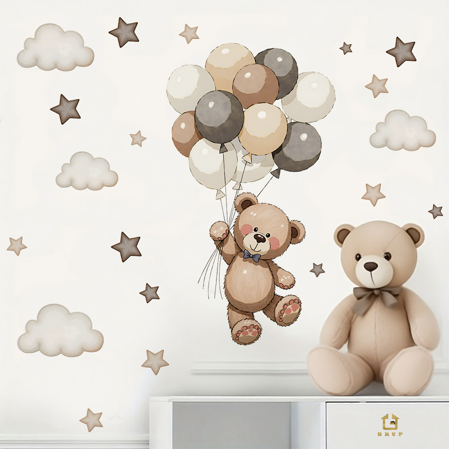 Adorabili adesivi murali con o - Baby Nursery Needs recensione e prezzo
