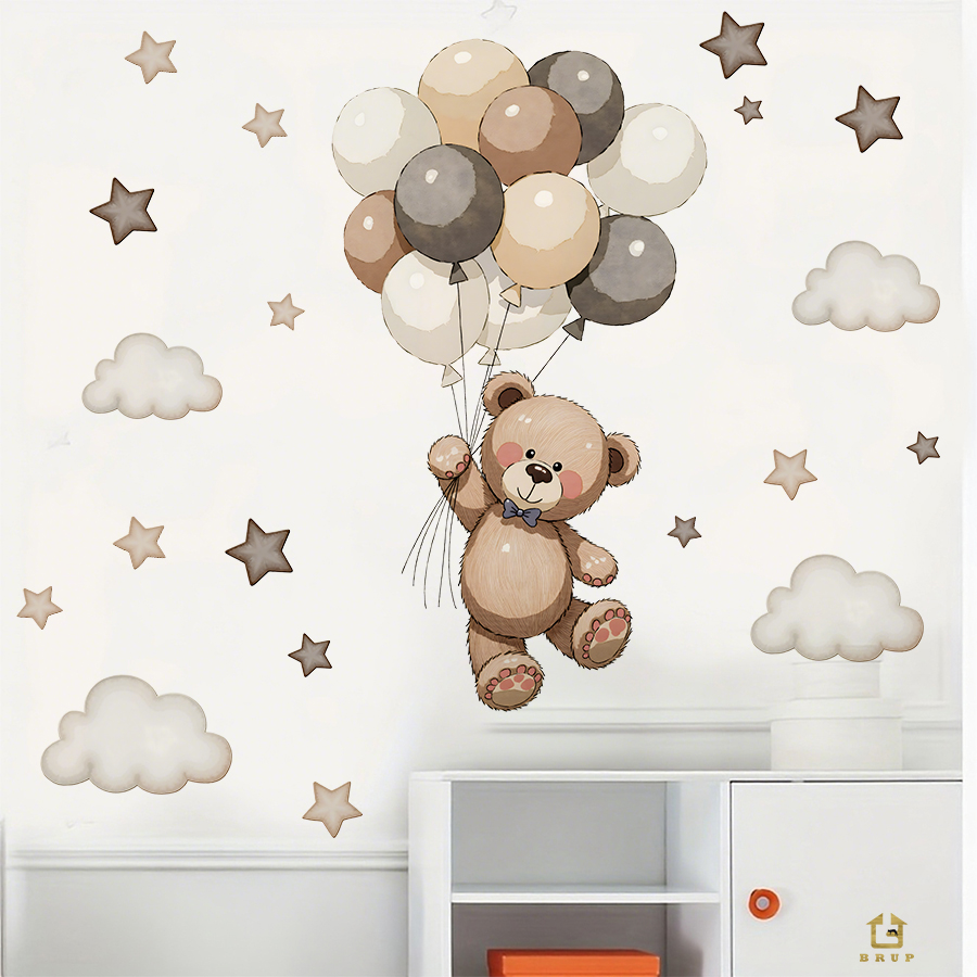 Adorabili adesivi murali con o - Baby Nursery Needs recensione e prezzo
