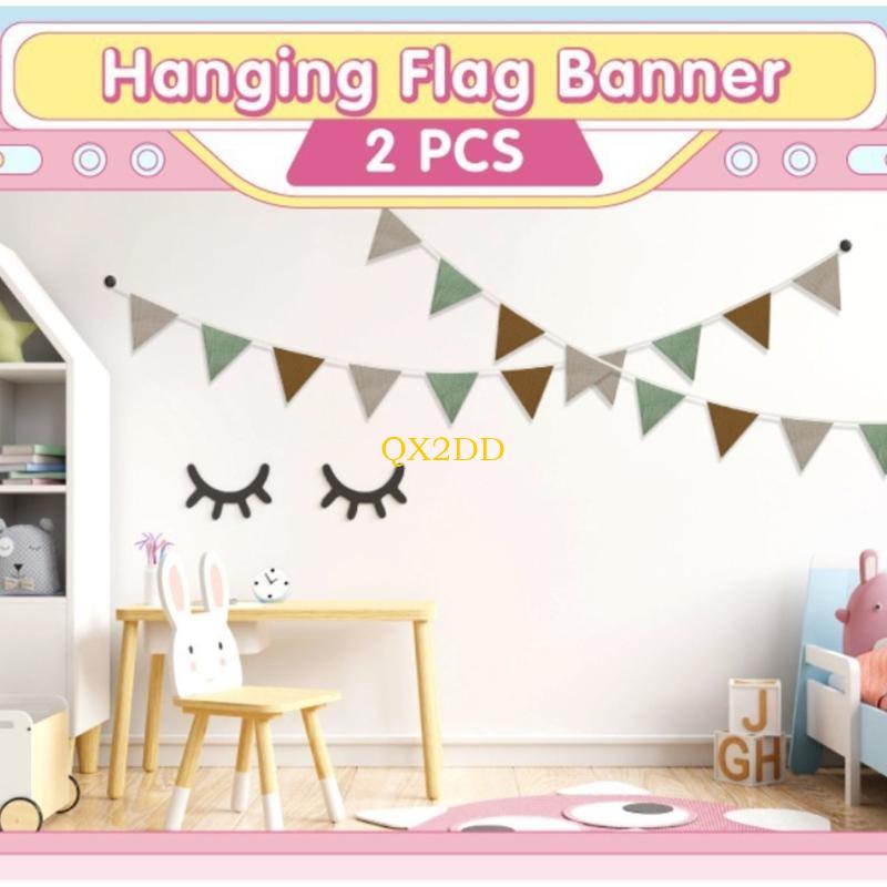 QX2D Bandierine in tessuto mor - Baby Nursery Bunting recensione e prezzo
